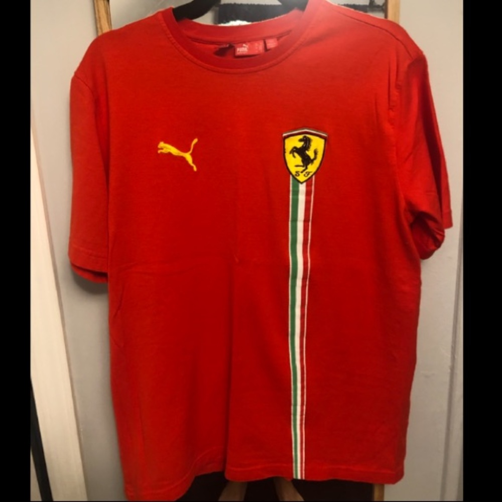 Puma Scuderia Ferrari T-shirt Red Medium